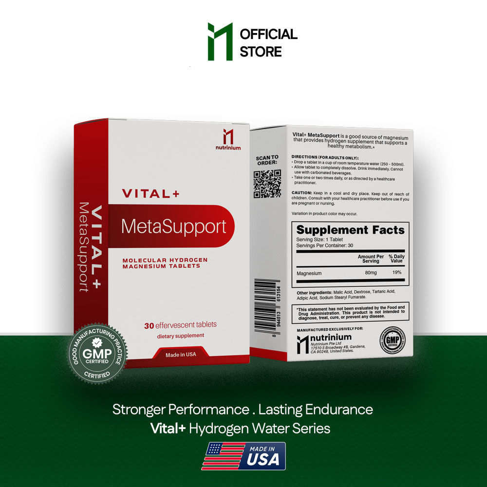 Vital+ MetaSupport | Boost Metabolism Detox